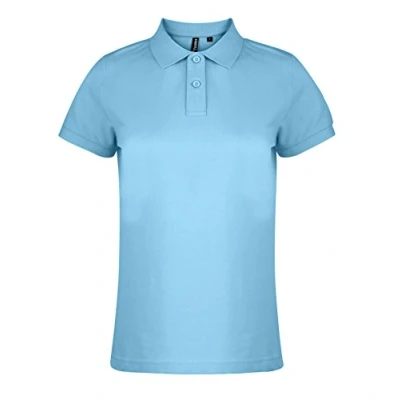 Image of Asquith &amp; Fox Women&#039;s Polo Shirt, Blue (Royal 000), 10 (Size:Small)