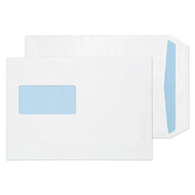 Image of Purely Everyday Pocket Self Seal Window White C5 229X162 100GSM Box of 500
