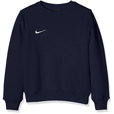 Image of Nike Kids Team Club Sweatshirt Obsidian/Football White, S (8 10 years)