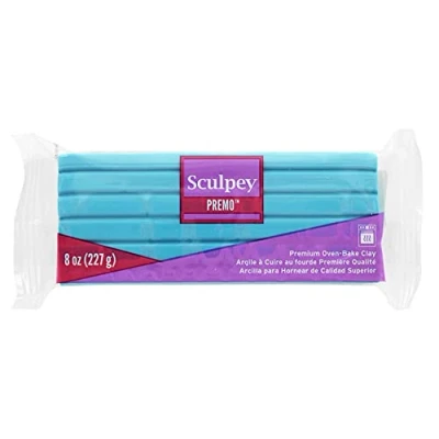 Image of Sculpey Premo 8oz Turquoise