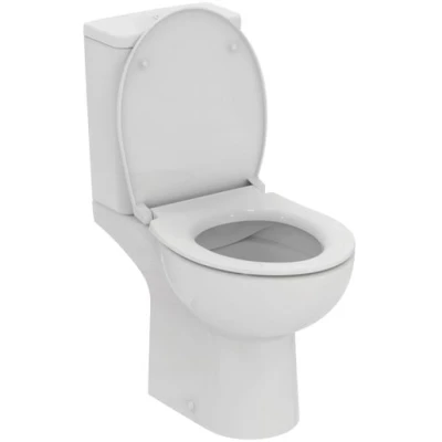Image of Ideal Standard Simplicity+ Close coupled open bowl bundle 365x620mm horizontal outlet E345301