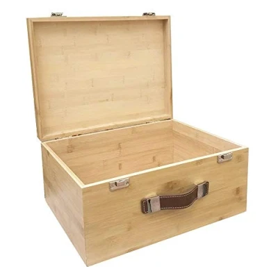 Image of Large Bamboo Storage Box