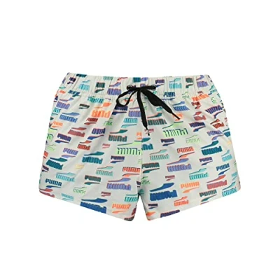 Image of PUMA Women&#039;s Shorts, White Combo, M
