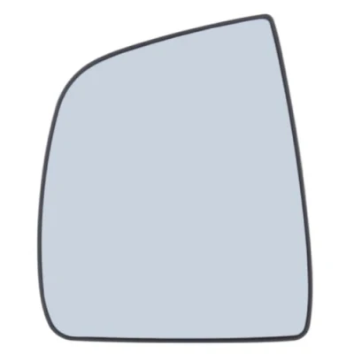 Image of Wing Mirror Glass for Vauxhall Combo 2012 2013 2014 2015 2016 2017 2018 2019 2020 Left Hand Side UK Passenger Heated