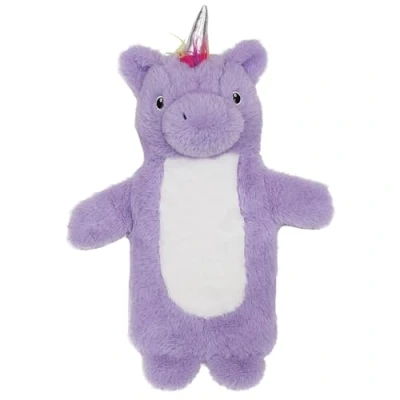 Image of Lesser &amp; Pavey Kids Hot Water Bottle Teddy Lovely Animal for Adults Unicorn Cuddly in Multiple Shapes Cute and Soft