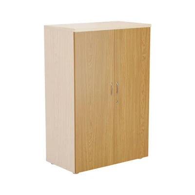 Image of Wooden Storage Cupboard Doors : 1200mm Nova Oak