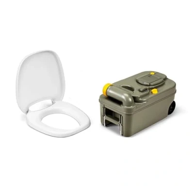 Image of Thetford C200 Series Fresh Up Kit Replacement Cassette with Toilet Seat Caravan Motorhome