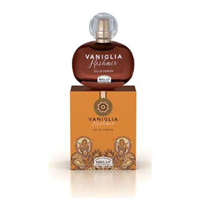 Image of Helan, Vaniglia Kashmir Perfume for Women with Sandalwood, Spicy Vanilla Holy Basil and Star Anise, Gourmand Ladies Womens Perfumes Gifts Her, 50 ml Made in Italy