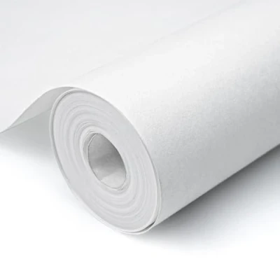 Image of Besto Lining Paper for Walls Paintable 10mx53cm Thick Backing Wallpaper Plain White Suitable Covering Small Cracks and Imperfections (2500 Grade)