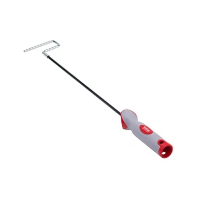 Image of ProDec Advance ARFR004 24 inch Long Soft Grip Flexible Mini Paint Roller Frame Ideal for Painting Behind Radiators, Pipes and Gutters Compatible with All 4 Rollers