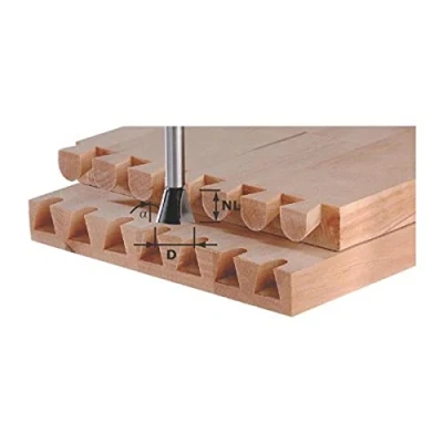 Image of Festool 491164 Dovetail Bit, Carbide HW 14.3 mm Cutting Diameter