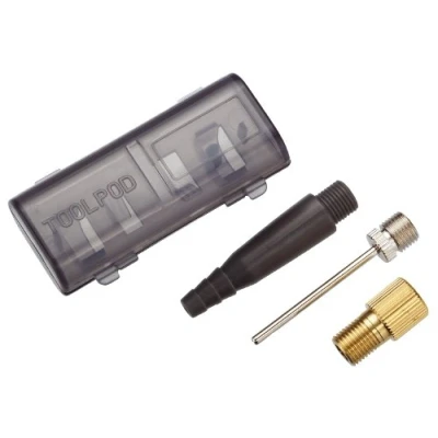 Image of BBB Cycling Bike Valve Kit with 3 Adapters Bicycle Tyre Accessory ValveKit BFP 90