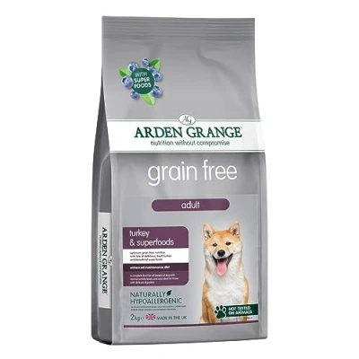 Image of Arden Grange Grain free adult turkey &amp; superfoods 2kg