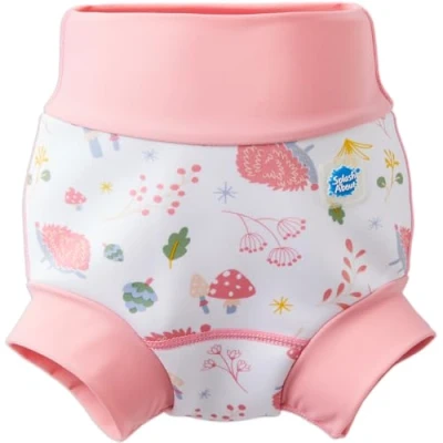 Image of Splash About Happy Nappy Wiederverwendbar Schwimmwindel, Forest Walk, 6 12 Monate Baby and Toddler Swim