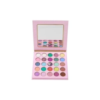 Image of Profusion Cosmetics Empowered Butterfly 25 Shade Eye Shadow Palette, Pigmented Matte and Shimmer Shades, Blendable Buildable Powder with Rich Colors, Long Lasting Bold Looks