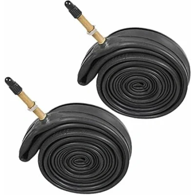 Image of Explora® 700 x 28C Bicycle Bike Cycle Inner Tubes with Presta Valves (Pack of 2)