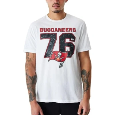 Image of New Era NFL Shirt DISTRESSED Tampa Bay Buccaneers M