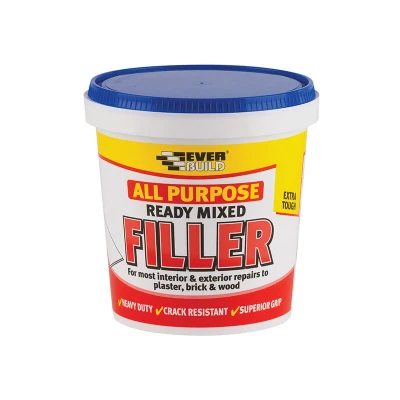 Image of Everbuild All Purpose Ready Mixed Filler 1kg EVBRMFILL1