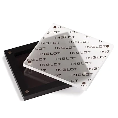 Image of Inglot Freedom System Flexi Palette, Black, Customised Suitable for a Range of Products, Magnetic Closure