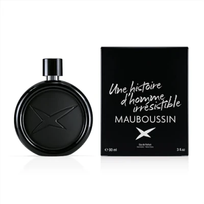 Image of Mauboussin Une Histoire d&#039;Homme Irrésistible 90ml (3 Fl Oz) Eau de Parfum for Men Woody &amp; Fresh Scents