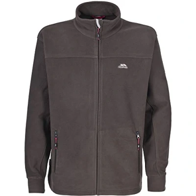 Image of Trespass Mens Bernal Full Zip Fleece Jacket (L) (Khaki)