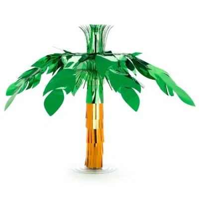 Image of (PKT) Hawaiian Giant Foil Palm Tree Centrepiece 50cm