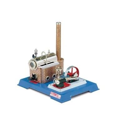 Image of Wilesco 10 steam engine D10, 155 ml boiler contents, including safety valve and whistle pipe
