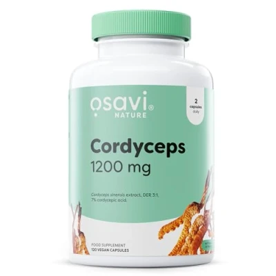 Image of Osavi Cordyceps, 1200mg 120 Vegan caps