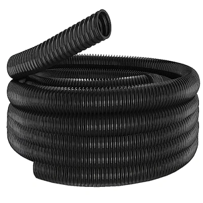 Image of SPARES2GO Universal Hose Pipe for Charnwood Flexible Wood Dust &amp; Chip Extractor Fox Sip (51mm, 5M)