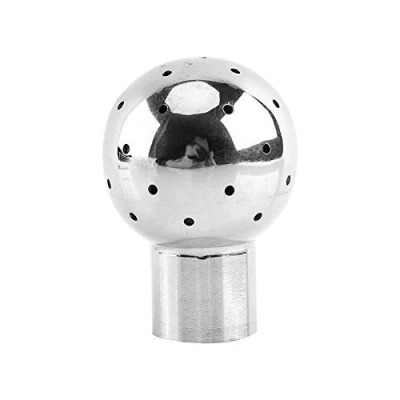 Image of Zunate Stainless Steel Spray Ball, Garden Use, Low Water Consumption, Fix or Rotary, 6 x 4cm 10.2 3.5cm
