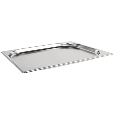 Image of Vogue Stainless Steel 1/2 Gastronorm Tray 65mm