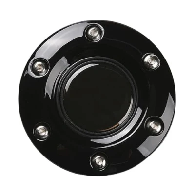 Image of Jscarlife Automotive Steering Wheel Horn Button, Universal Modified Car Center Button Push for Most Cars (Black)