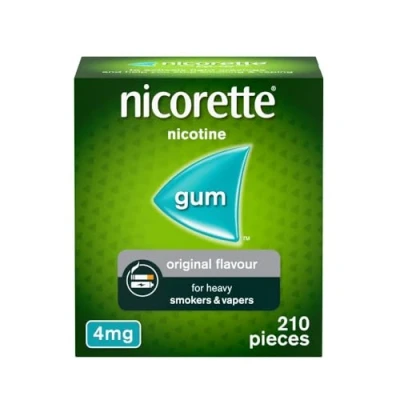 Image of Nicorette 4mg Gum 210 Pieces