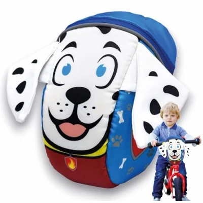 Image of HECKBO 2 in 1 Children&#039;s Handlebar Bag &amp; Backpack Dog Balance Bike, Bicycle Bag, Front Basket, Tricycle Scooter, Accessories,