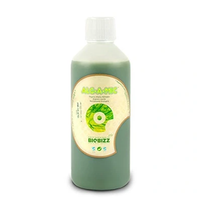 Image of BioBizz Alg A Mic Organic Bio Stimulants Seaweed Concentrate Hydroponics Nutrient Additive 500ml