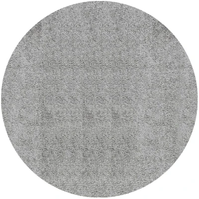 Image of vidaXL Shaggy Rug PAMPLONA High Pile Modern Grey Ø 280 cm