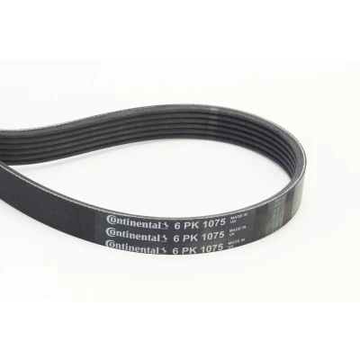 Image of 0039935396, A0039935396 V ribbed belt CONTITECH 6PK1075 1075mm 6 MERCEDES BENZ: C Class Saloon, GLC Off Road, SLK, NISSAN: Micra C+C 3