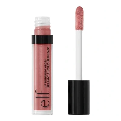 Image of e.l.f. Lip Plumping Gloss, High Shine &amp; Sheer Colour, Soothing Cooling Sensation, Instant Results, Mauve Lady