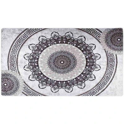 Image of vidaXL Rug Washable 190x300 cm Multicolour Anti Slip