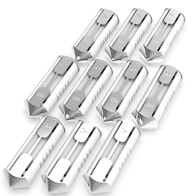 Image of AUPROTEC Torpedo Fuses Continental Ceramic Type Fuse: 8 amp white, 10 pcs