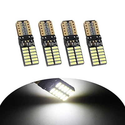 Image of YaaGoo W5W T10 168 194 501 Wedge LED Bulbs Super Bright White For Car Interior Exterior Dome Map Door Courtesy License Plate Light Bulb