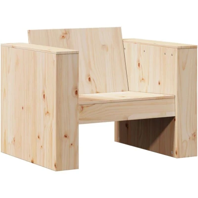 Image of vidaXL Garden Sofa 79x60x62 cm Solid Wood Pine
