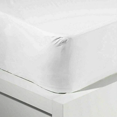 Image of Waterproof Mattress Protector Matress Fitted Wet Sheet Nursery Bedding Cover New (Double)
