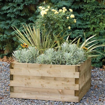Image of Forest Caledonian Square Raised Bed 3&#039;x3&#039; (0.9mx0.9m)