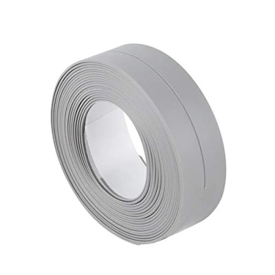 Image of 3.2M Length Wall Caulk Strip Self Adhesive Tub Bath And Sealing Sink Basin Edge Trim Kitchen(22mm*3.2M Gray)