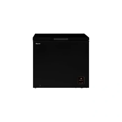 Image of Fridgemaster MCF198EB 191L Chester Freezer 4 Star Rating 55.7D x 89.1W 85.3H cm Black with Recessed Handle E Rated