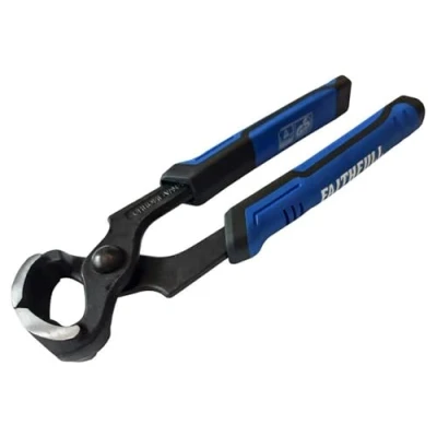 Image of Faithfull FAIPLP7N Soft Grip Carpenter&#039;s Pincers 180mm (7in), Blue