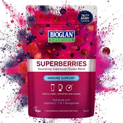 Image of Bioglan Superfoods Superberries Vitamin C Manganese 70g
