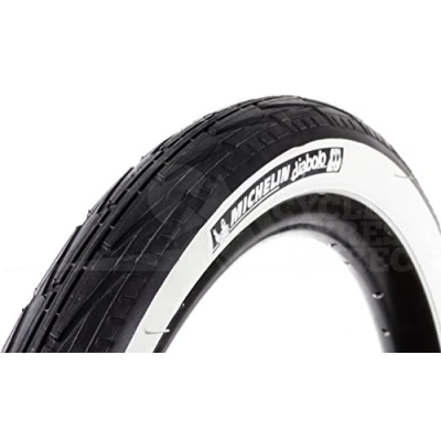 Image of MICHELIN Clincher.M 20x3/8 (37/451) JUNIOR CITY WHITE/BLACK