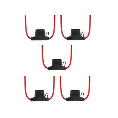 Image of Offgridtec vk3 005017 Blade Fuse Holder, red, 5 STK